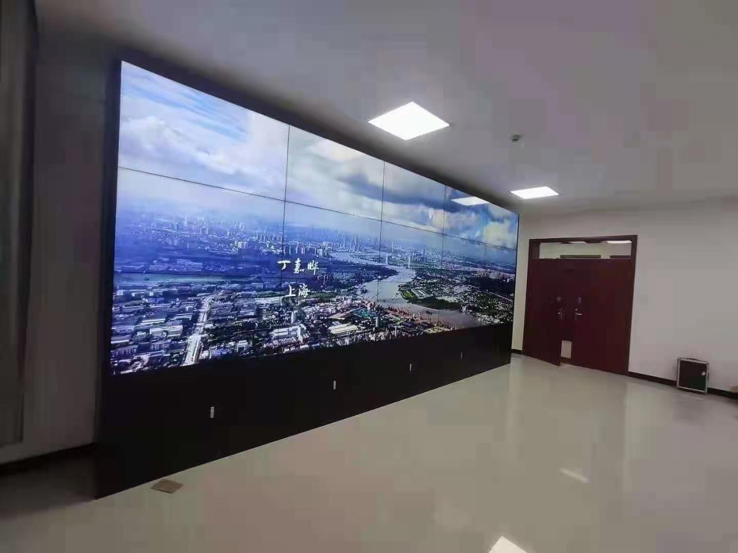 路北拼接屏-55寸京东方液晶拼接屏3X4案例展示